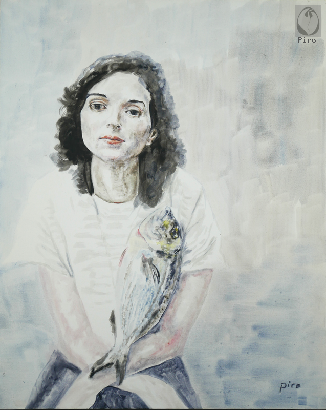 oil on canvas - olio su tela di Piro